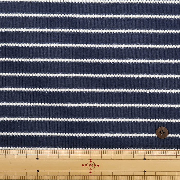 Cotton Knit Print Fabric - Border - nomura tailor