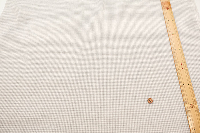 Organic Cotton Yarn-dyed Fabric - Gingham - nomura tailor