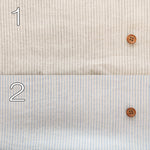 Organic Cotton Yarn-dyed Fabric - Stripe - nomura tailor