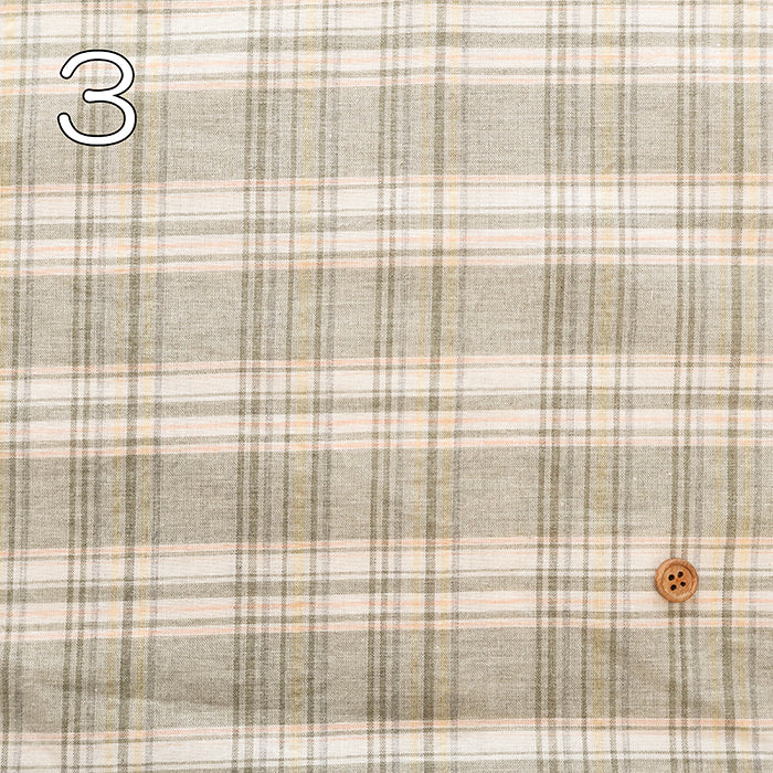 Cotton Yarn-Dyed Check Fabric - nomura tailor