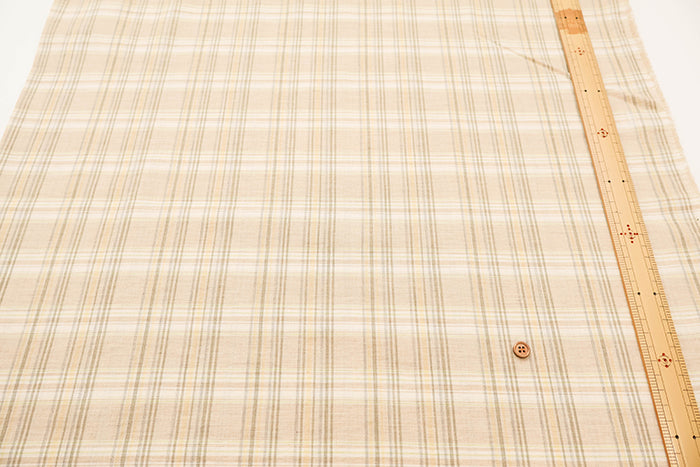 Cotton Yarn-Dyed Check Fabric - nomura tailor