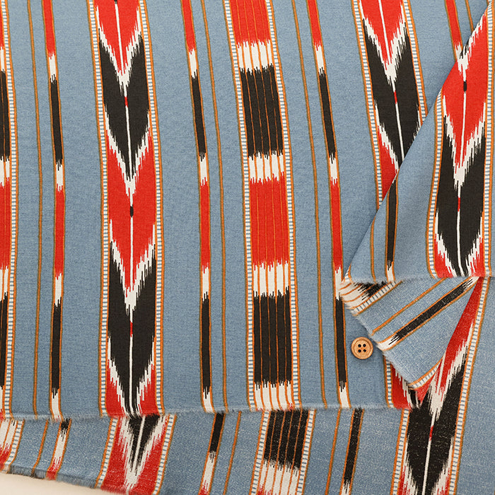 Rayon Print Fabric - Native Pattern - nomura tailor