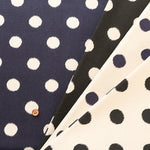 #8 Cotton Canvas Printed Fabric - Snowy Pattern - nomura tailor