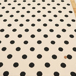 #8 Cotton Canvas Printed Fabric - Snowy Pattern - nomura tailor