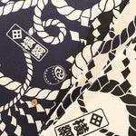 #8 Cotton Canvas Printed Fabric - Sumo Pattern - nomura tailor