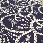 #8 Cotton Canvas Printed Fabric - Sumo Pattern - nomura tailor