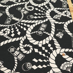 #8 Cotton Canvas Printed Fabric - Sumo Pattern - nomura tailor