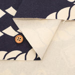 #8 Cotton Canvas Printed Fabric - Sumo Pattern - nomura tailor