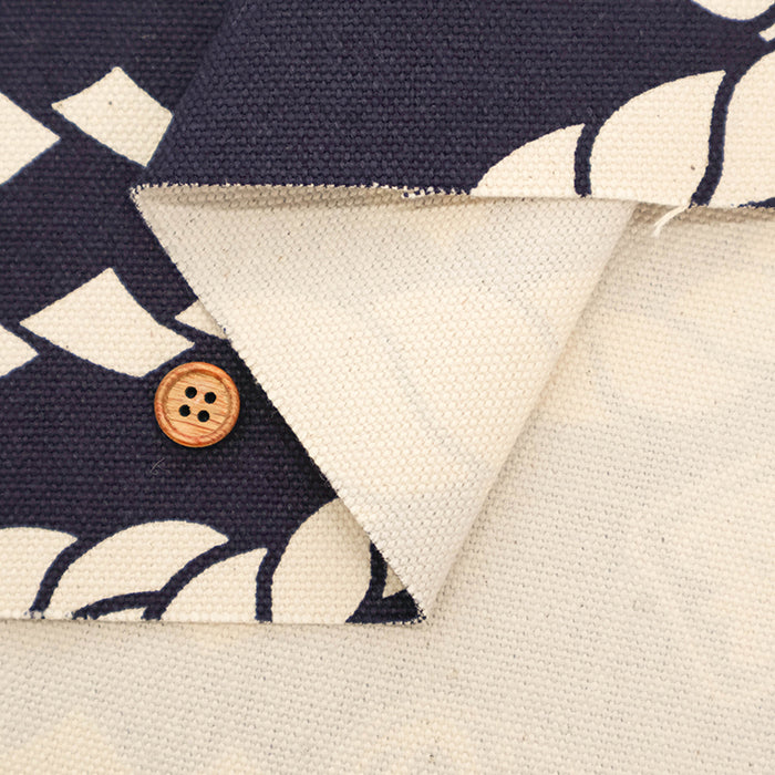 #8 Cotton Canvas Printed Fabric - Sumo Pattern - nomura tailor