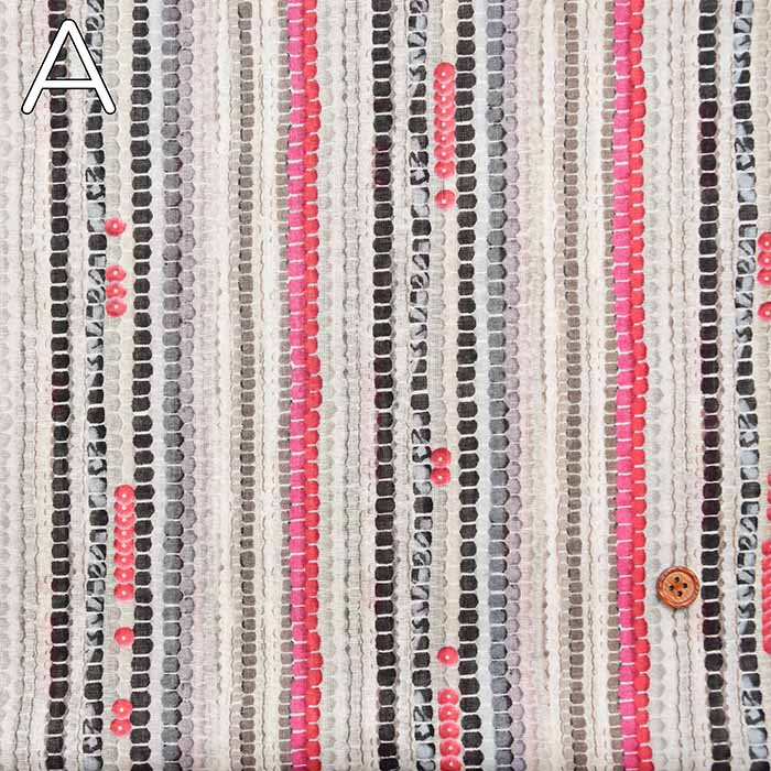 Cotton Voile Printed Fabric - Rug Style - nomura tailor
