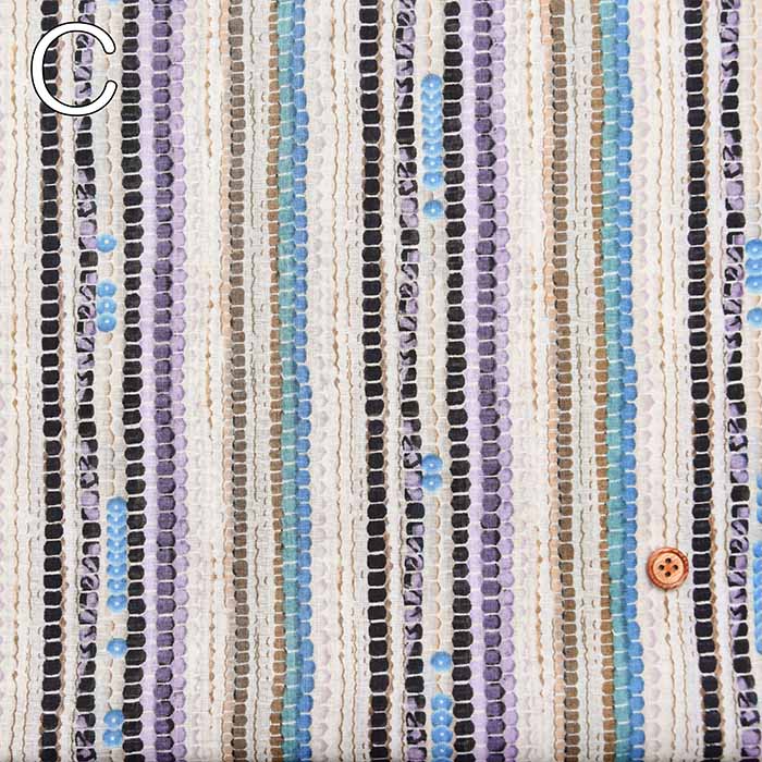 Cotton Voile Printed Fabric - Rug Style - nomura tailor