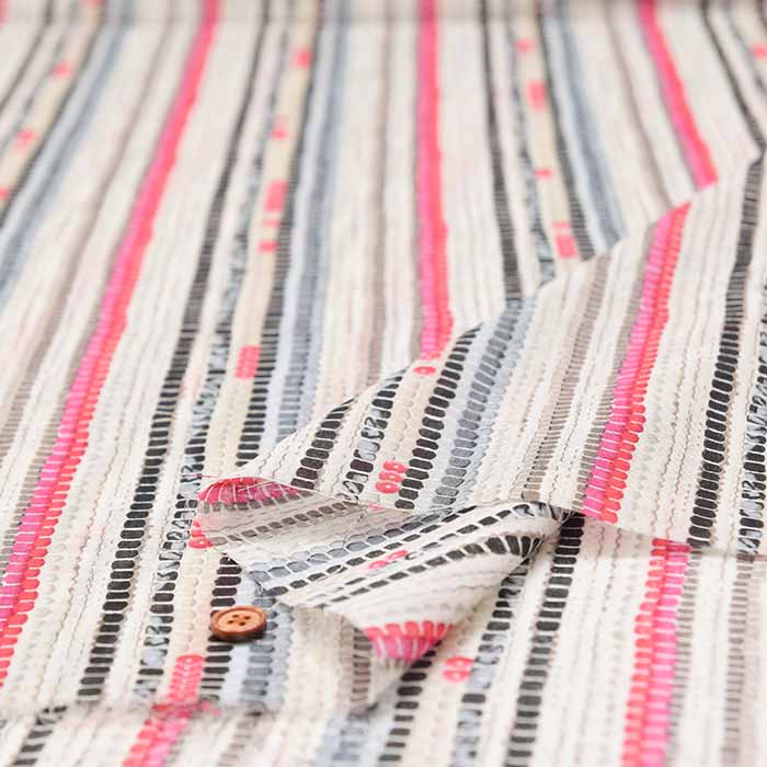 Cotton Voile Printed Fabric - Rug Style - nomura tailor