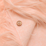 Made in China Long Pile Faux Fur Fabric - Plain - nomura tailor