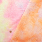 Made in China Polyester Orange Rainbow Fur Fabric - nomura tailor