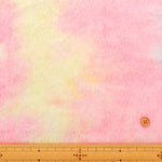 Made in China Polyester Orange Rainbow Fur Fabric - nomura tailor
