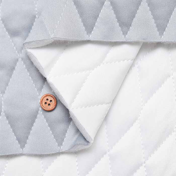 Made in China Polyester Reversible Knit Quilt Fabric- Plain - nomura tailor