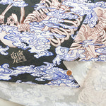 Cotton Muslin Inkjet Fabric - Sarara Youkai - nomura tailor