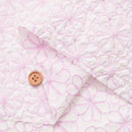Made in China Polyester trend fabric Embossed flower - nomura tailor