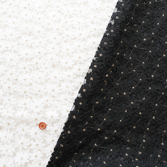 Made in China Trend Fabric Polyester Embroidered Tulle - Flower - nomura tailor