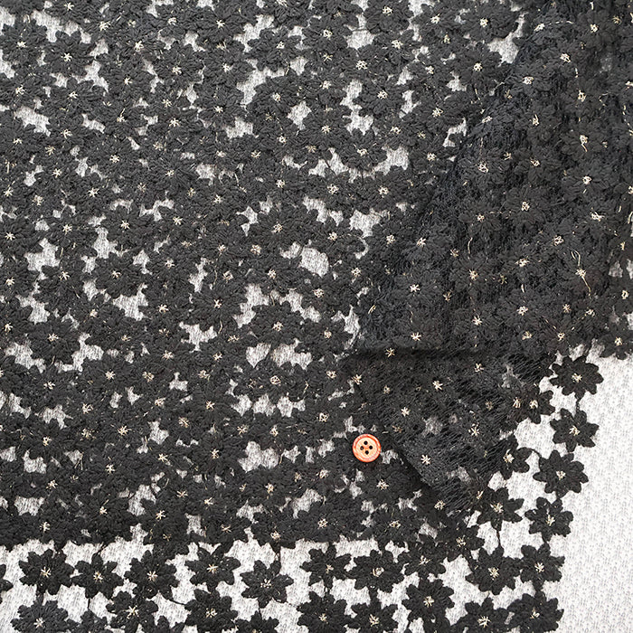 Made in China Trend Fabric Polyester Embroidered Tulle - Flower - nomura tailor