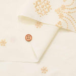 Yarn-dyed cotton 60 lawn Striped lace fabric - nomura tailor