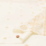 Yarn-dyed cotton 60 lawn Striped lace fabric - nomura tailor