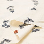 Indian C/L embroidery fabric Flower - nomura tailor