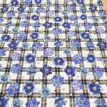 Made in China Polyester Inkjet-printed Fabric - Check and Flower 1 - nomura tailor