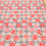 Made in China Polyester Inkjet-printed Fabric - Check and Flower 1 - nomura tailor