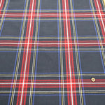 Cotton Slub Tartan Check Fablic