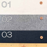 Cotton silk nep washer fabric Solid - nomura tailor