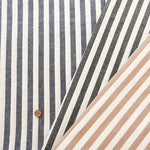 C/L Washed Weather Fabric ‐ Stripe - nomura tailor