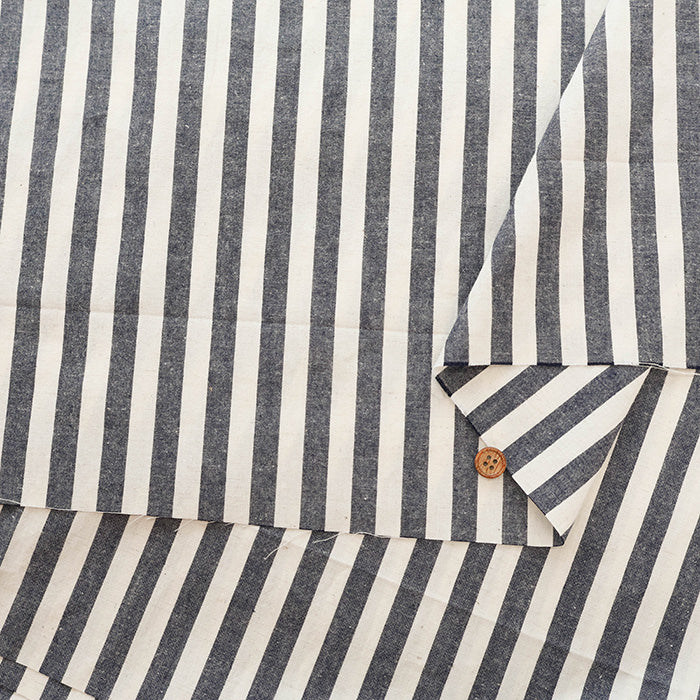 C/L Washed Weather Fabric ‐ Stripe - nomura tailor
