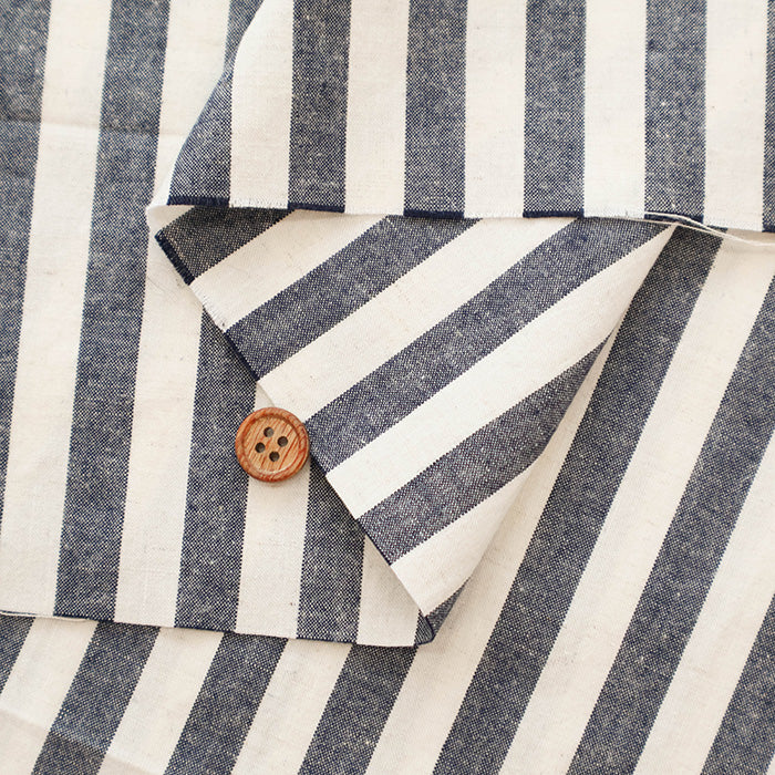 C/L Washed Weather Fabric ‐ Stripe - nomura tailor