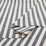 C/L Washed Weather Fabric ‐ Stripe - nomura tailor