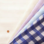 Polyester Organza Fabric - Check - nomura tailor