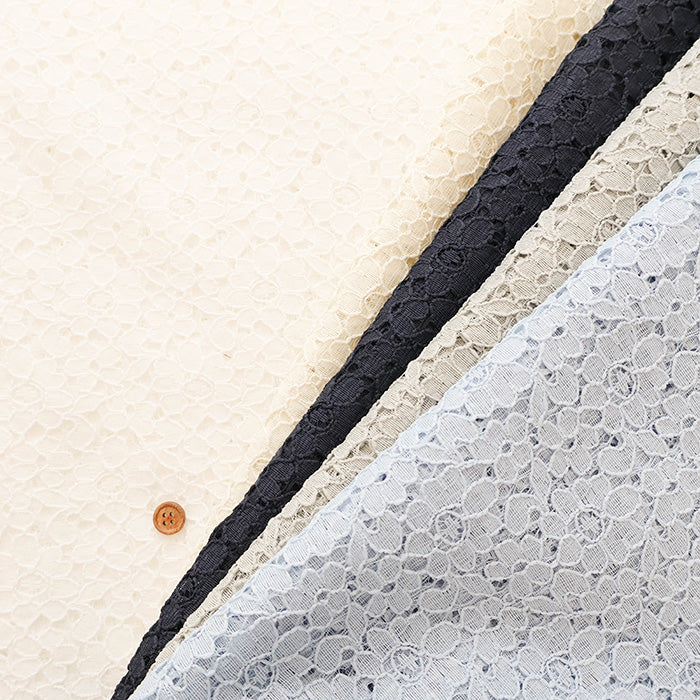 Polyester Raschel Lace Fabric - nomura tailor
