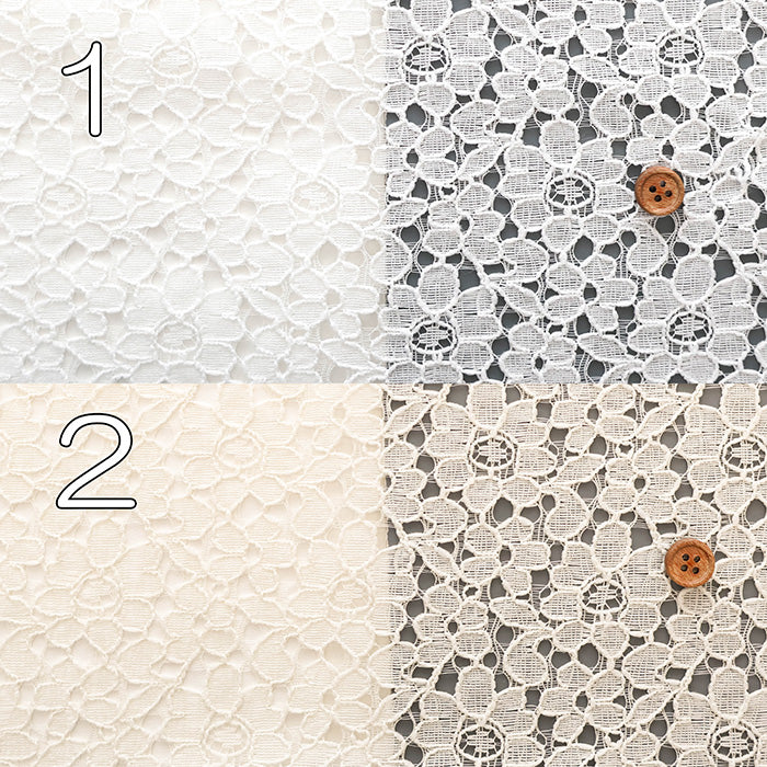 Polyester Raschel Lace Fabric - nomura tailor
