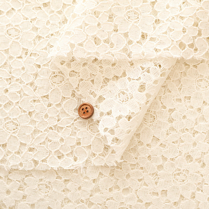Polyester Raschel Lace Fabric - nomura tailor