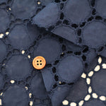 Cotton Lawn Lace Fabric - Circle - nomura tailor