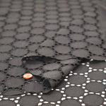 Cotton Lawn Lace Fabric - Circle - nomura tailor