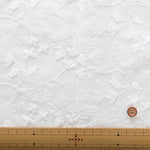 Cotton Lawn Cord Lace Fabric - Lily of the Valley - nomura tailor