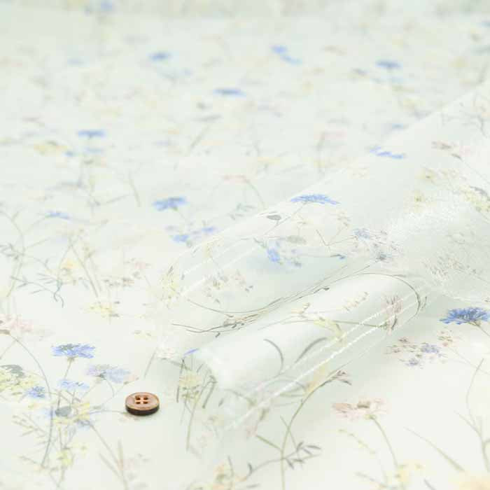 Polyester organdy printed fabric - nomura tailor