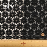 Cotton Chemical Lace Fabric - nomura tailor