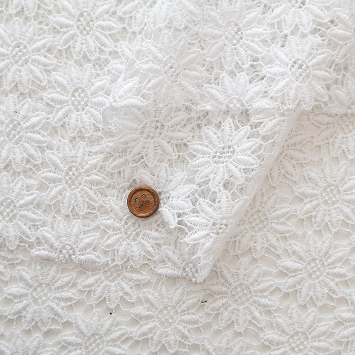 Cotton Chemical Lace Fabric - nomura tailor