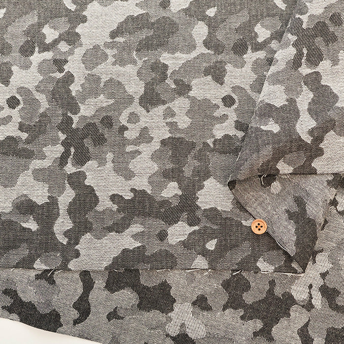 Cotton Jacquard Fabric - Camouflage(1-014-94094) - nomura tailor