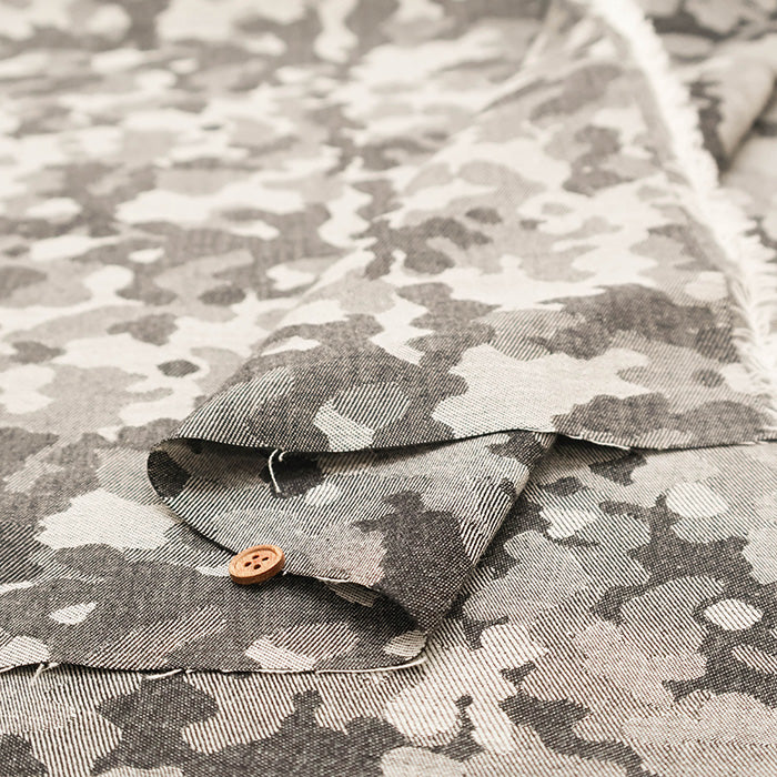 Cotton Jacquard Fabric - Camouflage(1-014-94094) - nomura tailor