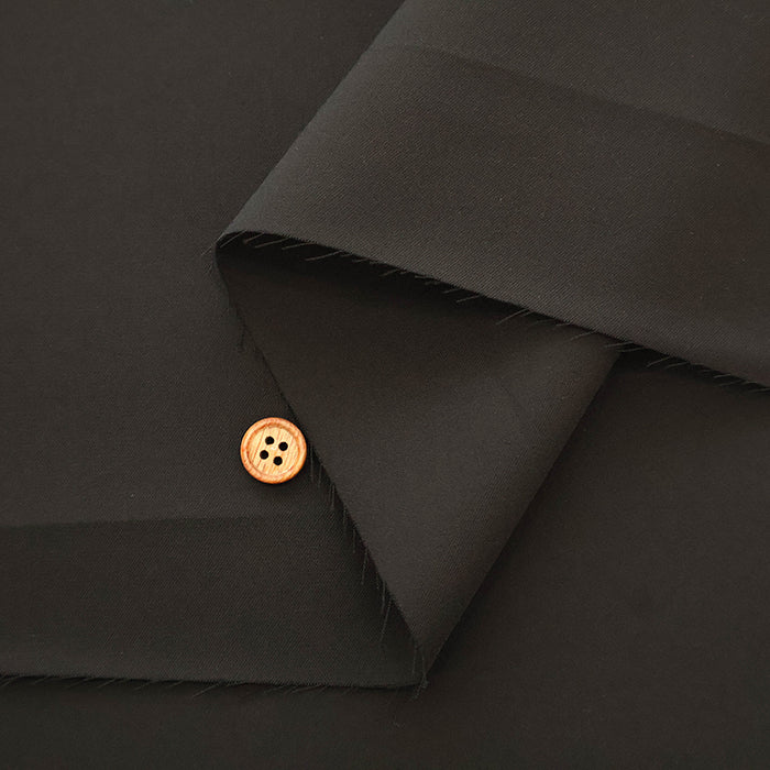 Polyester Formal Black Fabric - Plain - nomura tailor