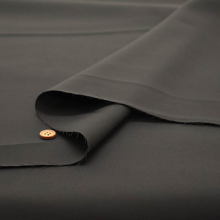 Polyester Formal Black Fabric - Plain - nomura tailor
