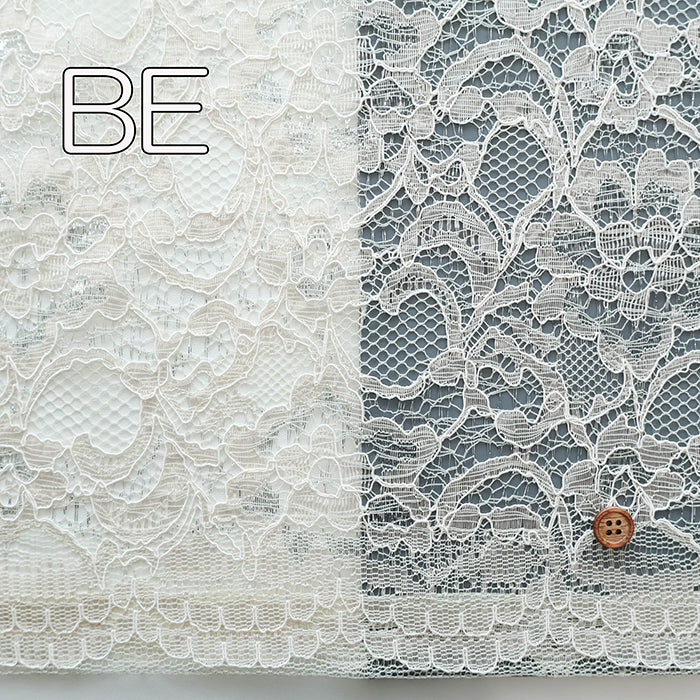 Lame Russell Lace Fabric - nomura tailor